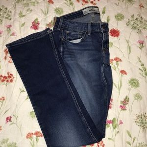 Size 7 Regular Hollister Bootcut Jeans